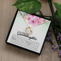 Brave Granddaughter - Forever Love Necklace
